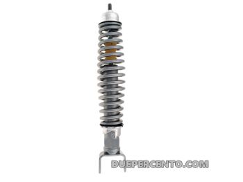 Ammortizzatore posteriore corpo grigio, molla grigia, per Vespa 50/ 50 special/ ET3/ PX125-200/ P200E/ Rally 180-200/ T5/ GTR/ TS/ Sprint