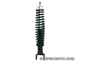 Ammortizzatore posteriore corpo nero, molla nera, per Vespa 50/ 50 special/ ET3/ PX125-200/ P200E/ Rally 180-200/ T5/ GTR/ TS/ Sprint