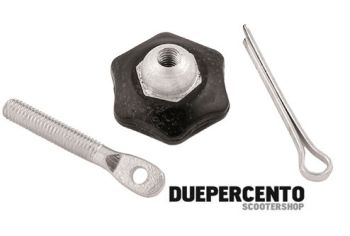 Kit pomello tappo serbatoio, per Vespa 50/ 50 special/ PV/ ET3/ PK/ VNA/ TS/ GT/ Sprint/ Rally/ SS180/ PX125-200