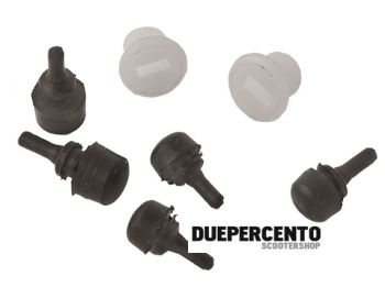 Kit gommino sportellino laterale per Vespa 50/ 50 special/ Primavera/ ET3