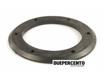 Guarnizione clacson nera, spessore 4mm, Ø 54/80 mm, 6 fori per Vespa 50 L/ N/ R/ Primavera/ ET3