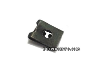 Piastrina fissa clacson per vite autofilettante Ø 2,9mm Vespa 50/ ET3/ PV/ Rally/ TS/ GTR/160GS/ 180SS
