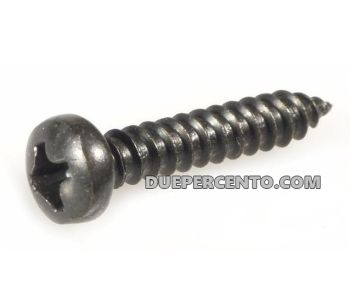 Vite autofilettante 3,5x19 mm, nera a croce per montaggio clacson Vespa PX125-200/ P200E/ PK50-125