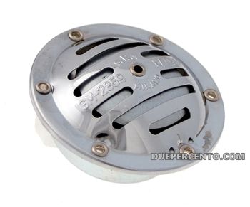 Clacson GRABOR 6 Volt Vespa 50/ 125/ ET3/ Primavera/ GT/ GL/ GTR/ TS/ Super/ Sprint/ Sprint V./ Rally
