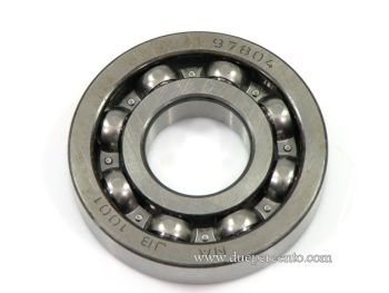 Cuscinetto a sfere albero motore 25x62x12 mm, 8 sfere, NADELLA per Vespa PX125-200/ PE/ Lusso/ T5/ 160 GS/180 SS/Rally/ TS/ Sprint Veloce