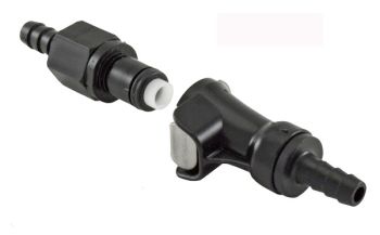 Sgancio rapido tubo benzina Øe 8mm. Øi 5mm.