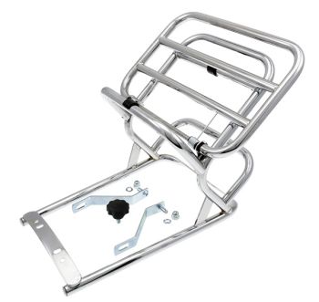 Portapacchi posteriore cromato per Vespa 50/ 50 Special/ ET3/ Primavera