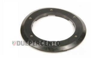 Guarnizione clacson nera, spessore 4mm, Ø 54/80 mm, 6 fori, per Vespa 125 GTR/ TS/ 150 Sprint V/ 180-200 Rally