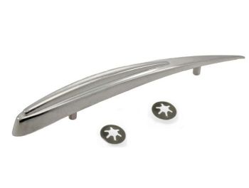 Cresta parafango alluminio lucido per Vespa 50/ N/ L/ R/ 90/ 125 VMA/ PV/ ET3/ VNB3-6/ 150 VBA/ VBB/ Super/ GS VS5T