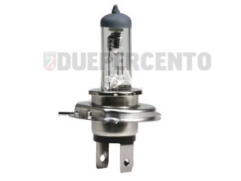 Lampadina biluce alogena 12V 35/35W blu, P43T / HS1 FLOSSER per parabola Vespa PX / MY