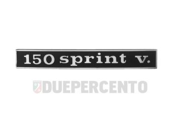 Targhetta posteriore "150 sprint v." per Vespa 150 Sprint Veloce