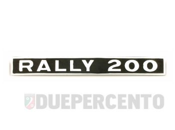 Targhetta posteriore "RALLY 200" per Vespa 200 Rally