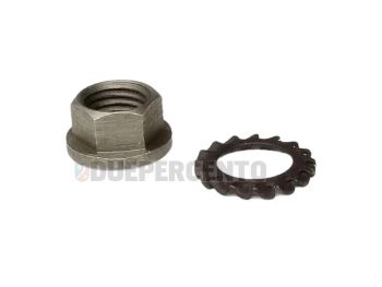 Dado esagonale M12 RMS per frizione 6, 7 e 8 molle per Vespa PX125-200/ Super/ GT/ GTR/ TS/ GS/ GL/ Sprint/ 160GS/ 180SS/ Rally180-200/ T5