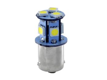 Lampadina 12V DC BA15S LED orange 150 LUMEN luce posizione fanale anteriore e posteriore per Vespa PX125-150/ PX125-200E/ P200E