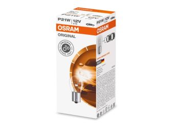 Lampadina 12V P21W BA15S OSRAM per frecce Vespa PX125-200 / P200E / Cosa/ T5/ PK50-125