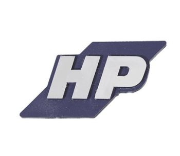 Targhetta "HP" bauletto portaoggetti per Vespa PK50-125 XL FL/HP/XL2/Automatica