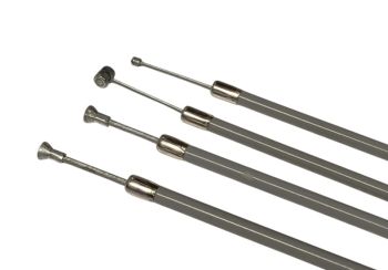 Kit cavi e guaine grigie in teflon per Piaggio Ciao/ PX