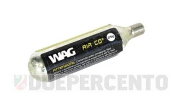 Bomboletta "CO2" da 25gr, con filetto