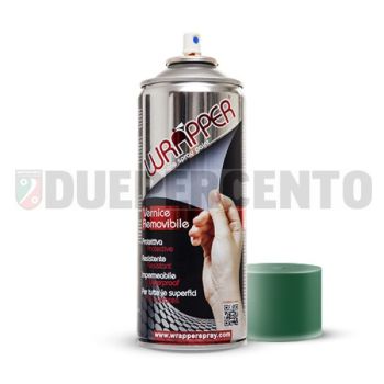 Bomboletta vernice rimovibile Wrapper Verde Menta ml 400