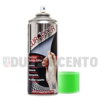 Bomboletta vernice rimovibile Wrapper verde Kawasaki ml 400