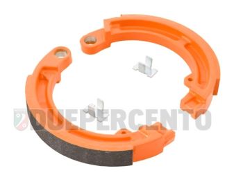 Ganasce freno anteriore EVOK Iron Brake 8"/9"/10", d125x17 per Vespa 50/ ET3/ PV/ PK50/ Super/ 125 V1-33/ VU/ VM/ VN/ VNB/ 150 VL/ VB/ VBA/ VBB