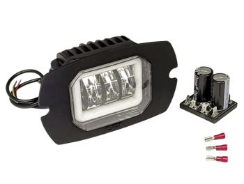 Fanale anteriore completo led EVOK "Rettangolo" per Vespa 50 Special/ Elestart