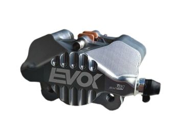 Pinza freno EVOK IRON BRAKE P34, 1 pistoncino Ø 34 mm, titanio, per Vespa PX '98/ MY/ '11 kit GRIMECA