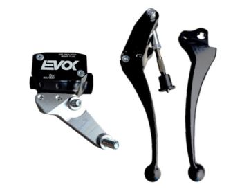 Pompa freno EVOK IRON BRAKE P11, nero per Vespa PX125-200/ P200E