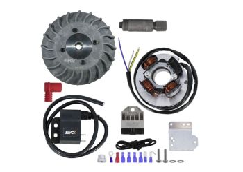 Accensione elettronica VMC IRON SPARK, cono 20mm, volano integrale, 1,40Kg per Vespa PK 50-125/ S/ XL/ XL2/ FL/ HP/ N/ Rush