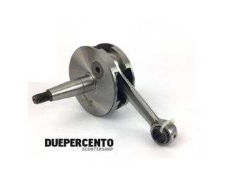 Albero motore PARMAKIT COMPETIZIONE spalle piene Ø 87, cono 19, biella 97, corsa 51 per Vespa 50/ 50 Special/ ET3/ Primavera