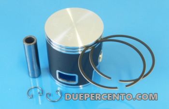 Pistone PARMAKIT TSV-ECV d63, 2 segmenti sel.C, per Vespa PX125-150/ Lusso/ MY/ GTR/ TS/ Sprint Veloce