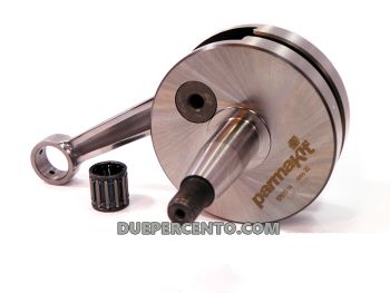 Albero motore PARMAKIT COMPETIZIONE spalle piene Ø 87, cono 20, biella 97, corsa 51 per Vespa ET3/ Primavera/ PK50-125