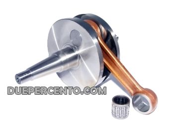 Albero motore DRT spalle piene, biella 105, corsa 60 per Vespa PX125-150/ Lusso/ MY/ GTR/ TS/ Sprint Veloce