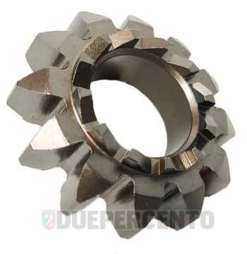 Ingranaggio avviamento 12/12 denti, Ø 20,5 mm DRT per Vespa PX125-200 2°/ P200E 2°/Lusso/ '98/ MY/ 11/ T5/ Cosa