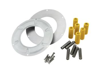Kit revisione parastrappi primaria rinforzato DRT Ø 104 mm per primaria DRT 62 denti per Vespa PX125-200 / P200E / 180-200 Rally/ Cosa/ Sprint / 125 GT / GTR / T5