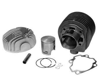 Cilindro da competizione PINASCO, 177cc, d63, corsa 57 in ghisa per Vespa PX125-150/ Lusso/ MY/ GTR/ TS/ Sprint Veloce