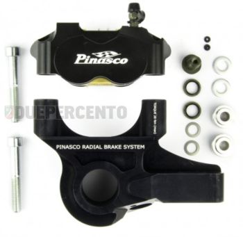 Impianto frenante PINASCO con pinza freno radiale per PX'98/MY/NT 20mm, alluminio, nero/nero