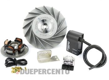 Accensione elettronica PINASCO FLYTECH TOURING - 1,6Kg per Vespa PX125-200/ P200E/ Lusso/ Cosa/ 125 GTR/ TS/ 150 Sprint Veloce/ 200 Rally