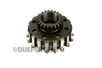 Pignone frizione 8 molle z=22 PINASCO denti dritti per primaria z=64 per Vespa Largeframe