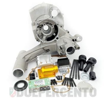 Carter motore PINASCO Slave MEGA 8X aspirazione lamellare per Vespa P200E/ PX200 E/ Lusso/ '98/ MY
