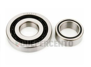 Kit cuscinetti PINASCO 25x62x12/ 25x38x15 per albero motore Vespa 125 GTR 2°/ TS 2°/ 150 Sprint V 2°/ Super 2°/ Rally / PX125-200/ PE/ Arcobaleno/ Cosa