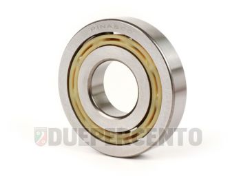 Cuscinetto a sfere albero motore 25x62x12 mm, 9 sfere, PINASCO maggiorato +0.04mm per Vespa PX125-200/ PE/ Lusso/ T5/ 160 GS/180 SS/Rally/ TS/ Sprint Veloce