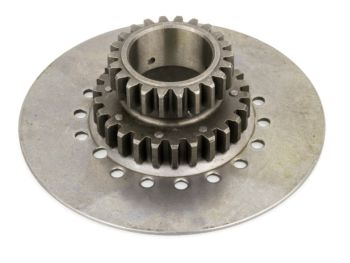 Pignone frizione 7 molle z=24 PINASCO per primaria z=65 DENTI DRITTI Vespa Largeframe