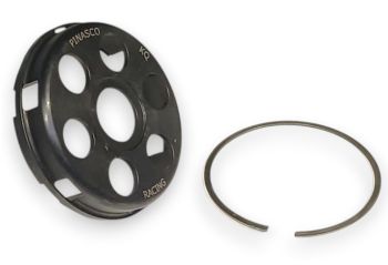 Cestello per frizioni 6 molle PINASCO 2.0 forgiato con anello di rinforzo per Vespa PX125-150/ GTR/ TS/ Sprint/ GL/ VNB/ VBA/ LML125-150