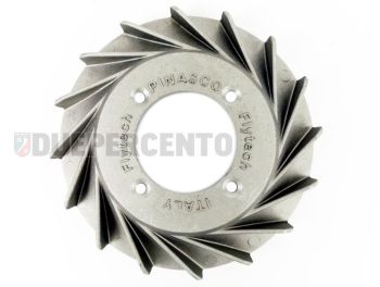 Ventola volano PINASCO Touring in alluminio, per accensione PINASCO FLYTECH per Vespa PX125-200 / P200E / 180-200 Rally/ Cosa/ Sprint /GT/ GTR/ T5