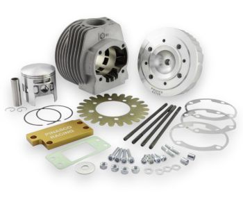 Cilindro da competizione PINASCO 206cc, d66, corsa 60 per Vespa PX125-150/ Lusso/ MY/ GTR/ TS/ Sprint Veloce