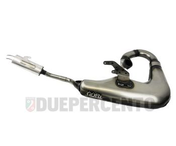 Marmitta espansione GORI "SS TS1" per Lambretta 125 LI/LIS/DL/GP/150 LI/LIS/SX/DL/GP/175 TV 2°-3°/200 TV/SX/DL/GP