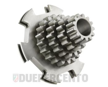 Ingranaggio multiplo 20-17-13-13 denti DRT 807 - F1, 4 marce per Vespa 125 VN/VM/150 VL/VB