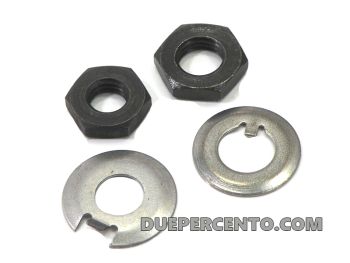 Dadi e rondelle CIF per pignone e frizione per Vespa 50/ 50 Special/ ET3/ Primavera/ PK50-125/ HP/ XL/ Rusch/ ETS/ APE