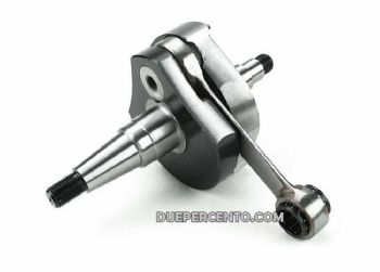 Albero motore MAZZUCCHELLI anticipato, cono 20mm, biella 97mm, corsa 51mm, cuscinetto da 25mm per Vespa PK125 ETS/ N/ XL/ XL2
